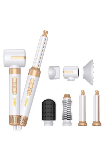 leeways İyonik Teknolojili 7 Başlıklı Saç Şekillendirici & Fön Makinesi | 140...