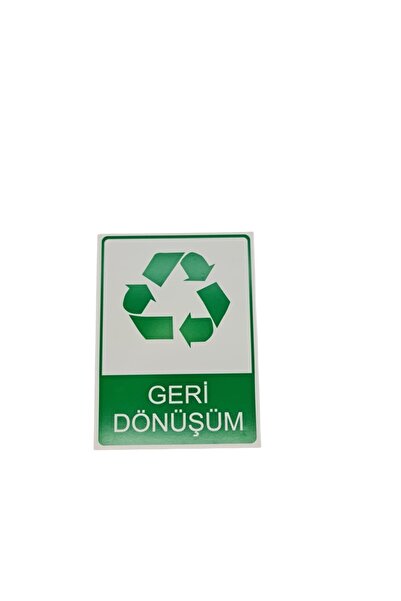 HiperAD Reklam Recycling Written Dekota Printing – 3 mm Forex Warning Sign 15...