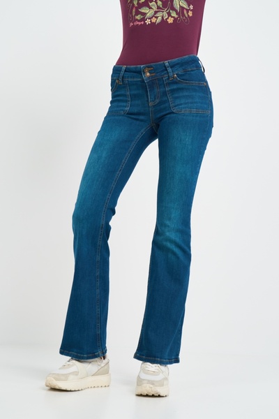 Lee Cooper Women's bootcut jeans with patch pockets