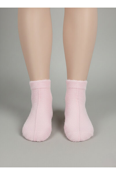 balkonda جوارب نسائية مكونة من قطعتين، عبوة من خياطة مخفية قطع، معطرة وناعمة، دافئة، باللونين البني والوردي