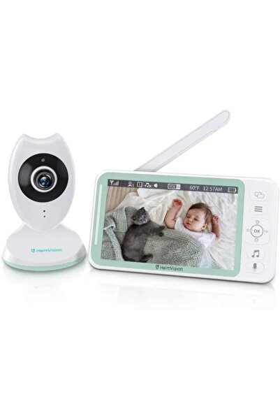 Optim Solution Baby monitor HM 132, 4.3", 480p, VOX, white