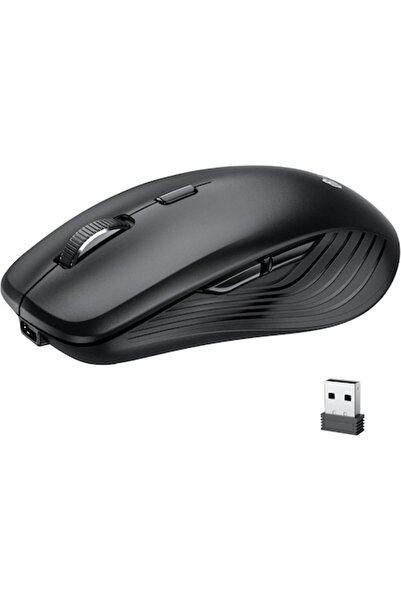 iClever Mouse wireless MD179, mod dual (Bluetooth și 2,4 GHz), reîncărcabil, ...