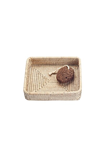 Decor Walther Basket Tray, Counter Top - White