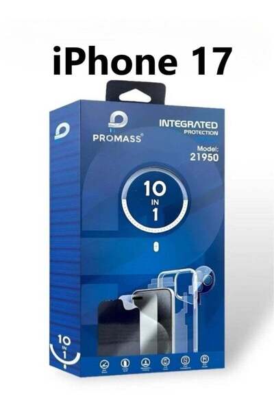 Promass حزمة حماية متكاملة لهاتف iPhone 17 (10 في 1)