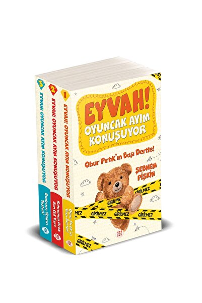 dokuzyayinlari ايڤاه! دمية لي تتحدث (مجموعة من 3 كتب)