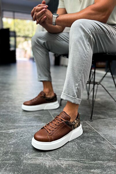 Lucy Shoes حذاء رياضي رجالي YG145 Sauerbergg برباط يومي مصنوع من الجلد CBT - ...