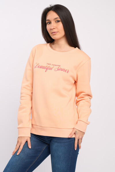 Lee Cooper Women's sweatshirt with message and logo