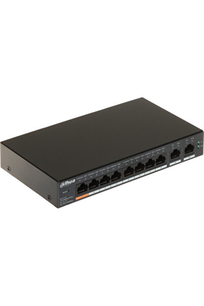 DAHUA Cs4010-8Et-60, 8 Ports, Megabit, Poe 60W, 2 Gigabit Uplink Ports, Cloud...