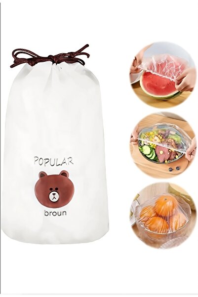 MODGER 100 قطعة من أغطية الأواني والصحون التي تحافظ على النضارة، غطاء عملي متعدد الأغراض، غطاء طعام