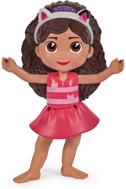 Swimways دمية غابي العائمة من بيت الدمى (اللون الوردي)