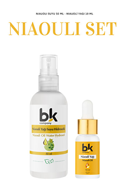 BK COMPANY İntim Niaouli Bakım Seti – Niaouli Suyu 50 Ml + Niaouli Yağı 10 Ml...
