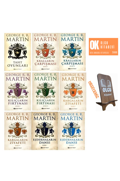 Epsilon Yayınevi Game Of Thrones - Taht Oyunları (9 Kitap Set ORJİNALKİTAP) T...