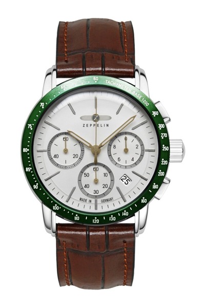 Zeppelin Ανδρικό ρολόι 8878-4, χαλαζία, 43 mm, 5ATM