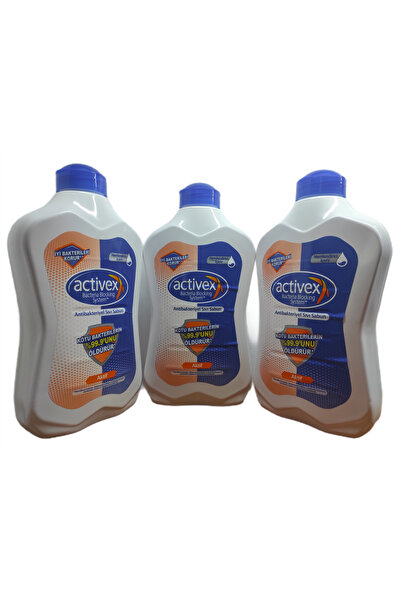 Activex صابون سائل مرطب أكتيف 1500 مل × 3 قطع