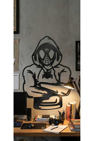 PARS CEPHE Örümcek-Film Karakteri Metal Duvar Tablosu- Gamer ve Çocuk Odası D...