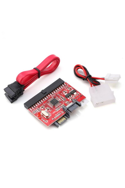 OEM IDE-SATA adapter, 40-pin, SATA-IDE, bidirectional, retail, cables included, premium