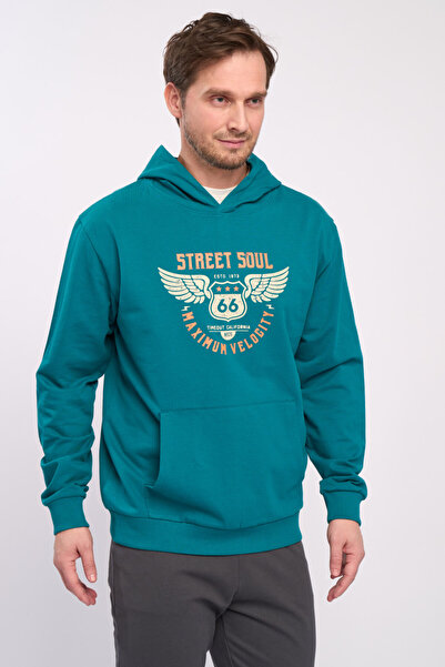 Timeout Hanorac barbat cu gluga si buzunar