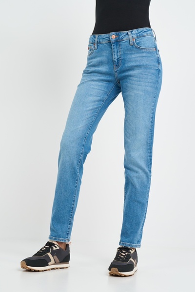 Lee Cooper Women's light-colored girlfriend jeans