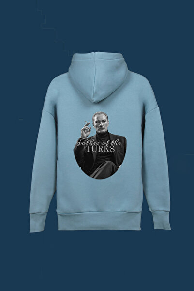 California ST 100% Cotton Custom Design Ataturk Printed Men's Oversized Sweat...