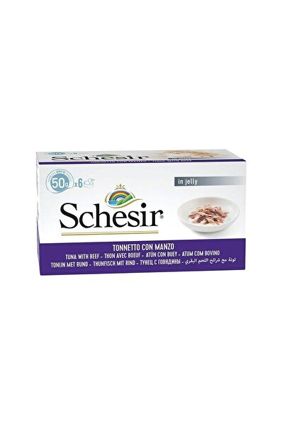 Schesir Hrană pentru pisici, Schesir, Pește, 6 x 50 g