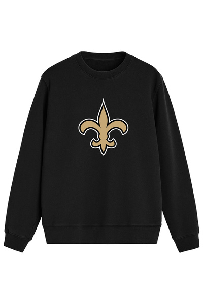 BA Sportswear New Orleans American Football Black Regular Sweatshirt