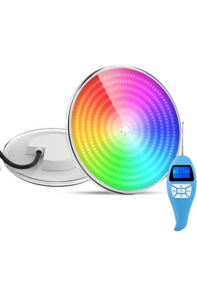 OEM Spot LED pentru piscină 35W RGB, 14 programe de iluminare, IP68, 12V