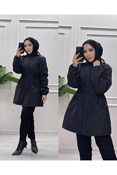 moda acar معطف قصير مبطن بالصوف من الداخل