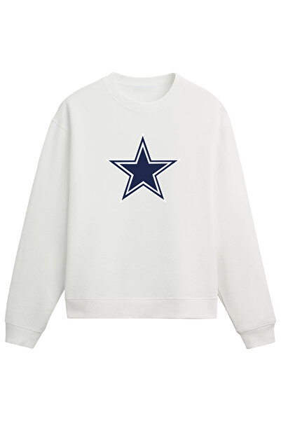 BA Sportswear سترة دالاس الرياضية البيضاء للكرة الأمريكية