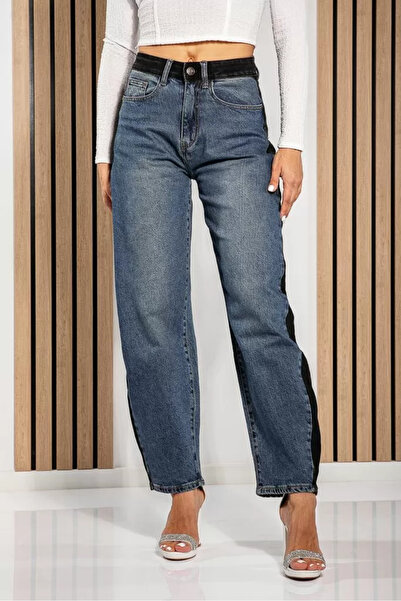 Zaira Loose Fit Jeans Women Vanda Blue #A1212 - M