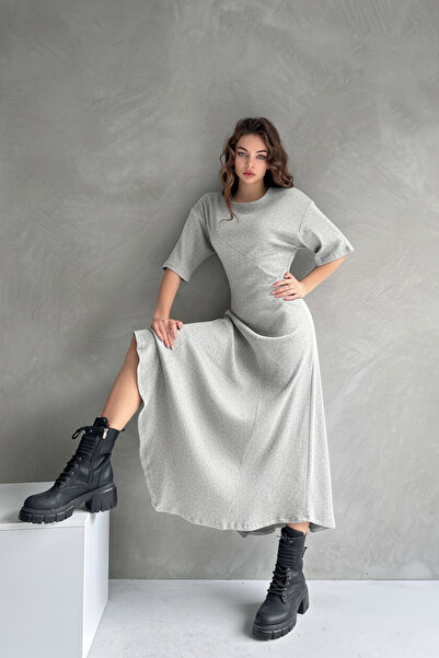 XELA SĂPĂTĂ ASIMETRICĂ JULY tricotaj cu striații BİSE