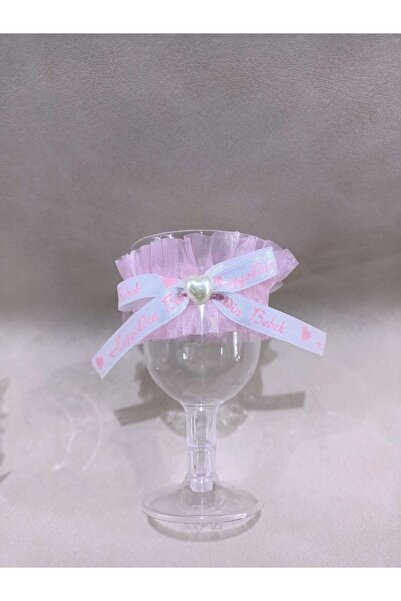 Royall Craft Pembe Baby Shower Kadehi – Hoşgeldin Bebek Kız Bebek Kadehi 4