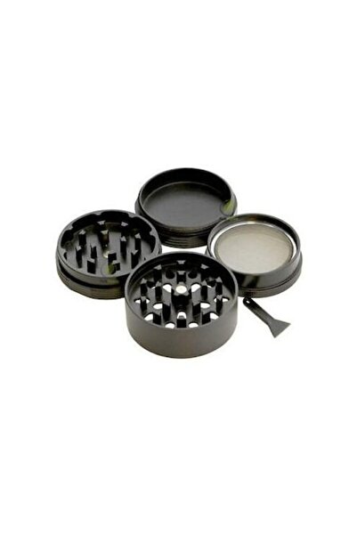 OEM SLX V2.5 Tobacco Grinder, 4-piece, Black, 50mm