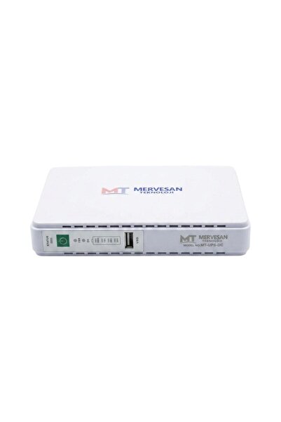 Mervesan MT-UPS-DC Mini DC UPS 8800mAh – Taşınabilir Kesintisiz Güç Kaynağı