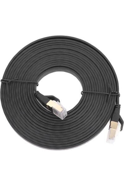 OEM Cablu Ethernet Cat 8, 5m, 40 Gb/s, solid, RJ45, pentru PC