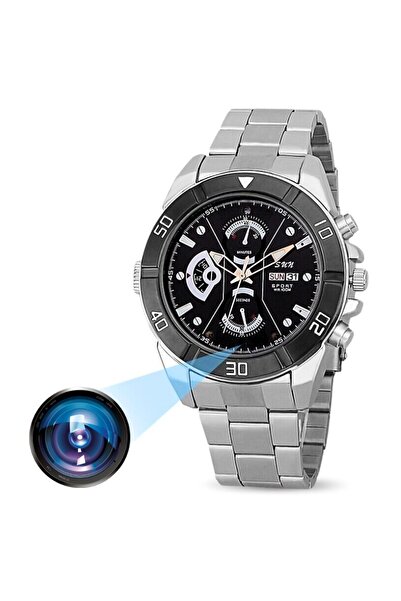 iUni Mini ceas cu cameră W7, Full HD, vedere nocturnă, fotografie, video, înregistrator vocal