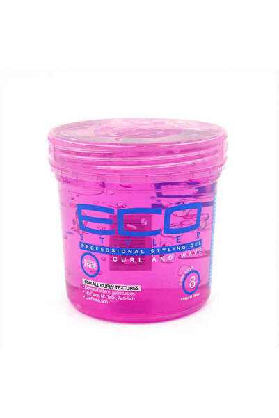 Eco Styler Gel de coafat pentru bucle și onduleuri, roz, 473 ml