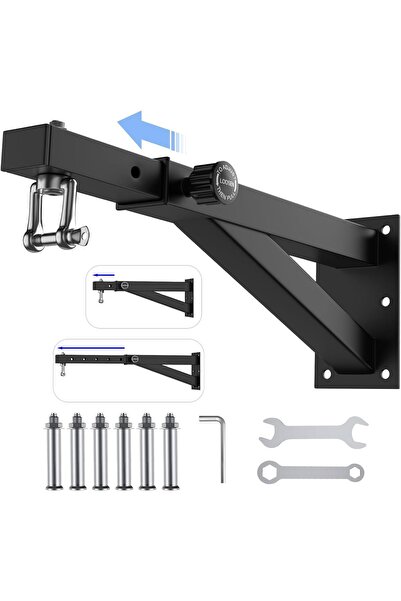 SKY LAND Heavy Duty Wall Mount Punching Bag Bracket, Adjustable Length Boxing...