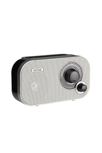 Denali Electronics Radio cu tranzistori Denver TR-51, alb, AM/FM