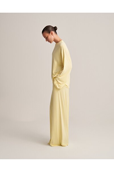 lessandromance RAHAT FORMLU BLUZ TEREYAĞI SARISI