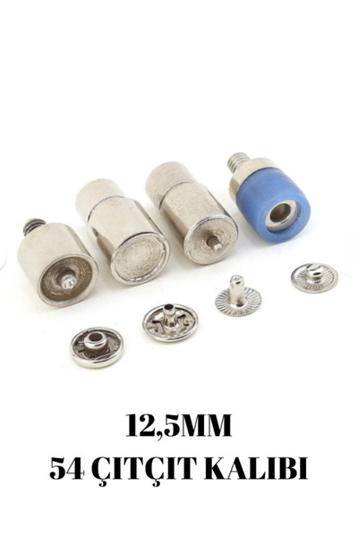 dm dikişmarket Tulumba El Presi MAKİNASI kalıbı 12,5mm 54 sistem