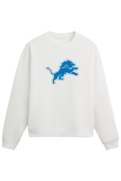 BA Sportswear سترة ديترويت الرياضية البيضاء للكرة الأمريكية