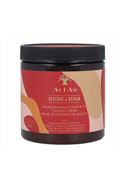 As I Am Cremă de păr, As I Am, ulei de ricin negru jamaican, 227 g