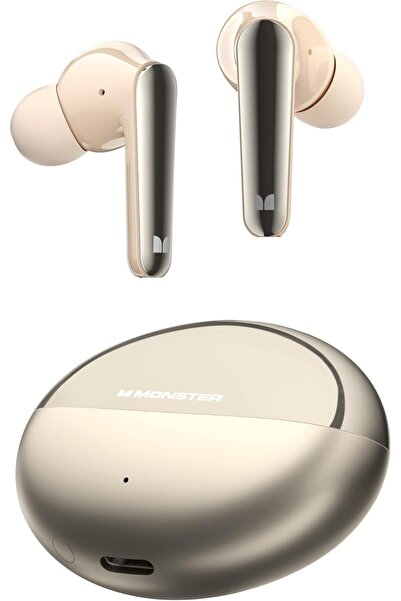 MONSTER N-Lite 203 AirLinks Wireless Earbuds, Golden