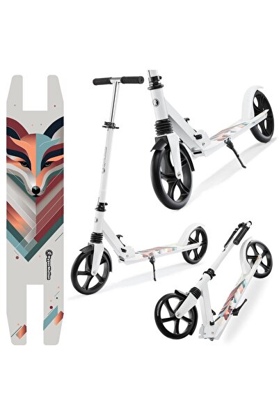 HyperMotion Scuter cu două roți pentru adulți tineri - cu amortizor - CITY SW...