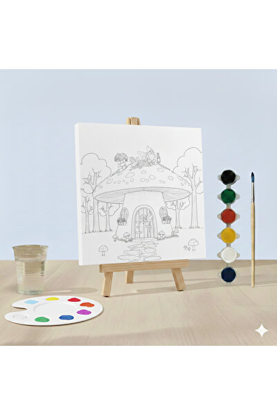 Hobiuniverse Çocuklar İçin Orman ve Periler Temalı Büyülü Mantar Evi Eğitici ...