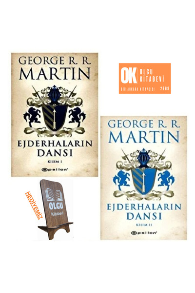 Epsilon Yayınevi Taht oyunları 5 / Ejderhaların Dansı 1 ve 2. kısım / TELEFON...