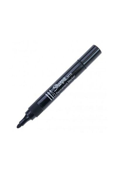 Sharpie Marker permanent M15 negru, 12 bucăți