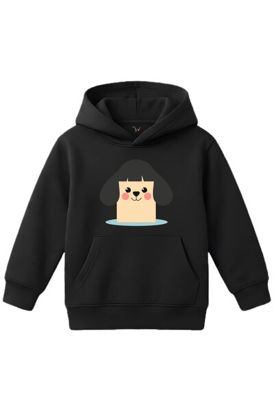 WİDİ Χαριτωμένος χαρακτήρας σκύλου με τύπωμα Regular Fit 100% βαμβακερό παιδι...