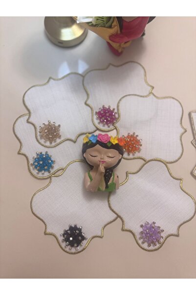 Şehrazat Giyim Kahve Yanı Sunum Mendili 6 adet