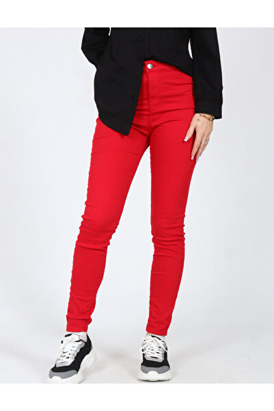 Evendi Pantaloni, rosu